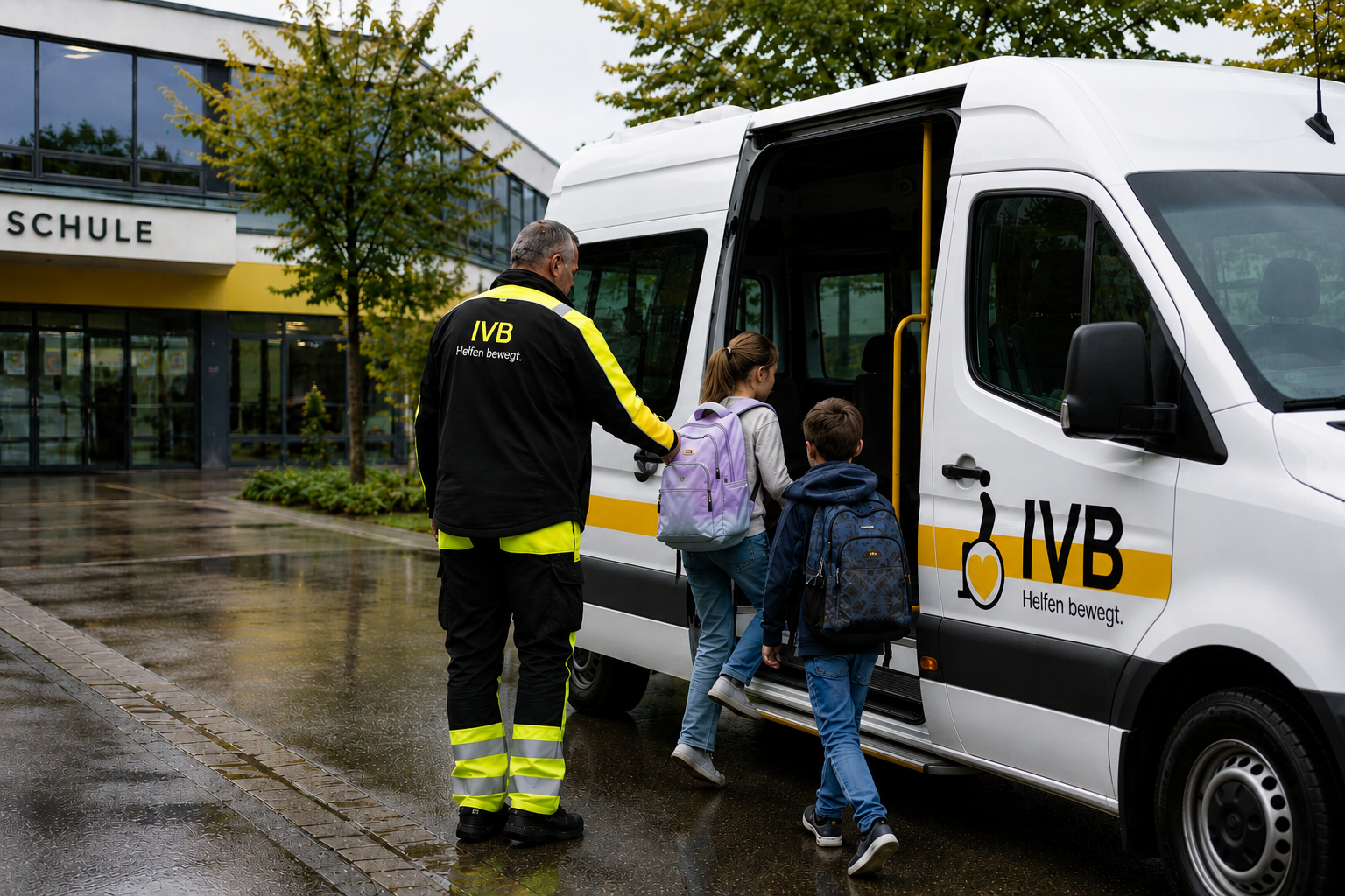 IVB Schülertransport Fahrzeug